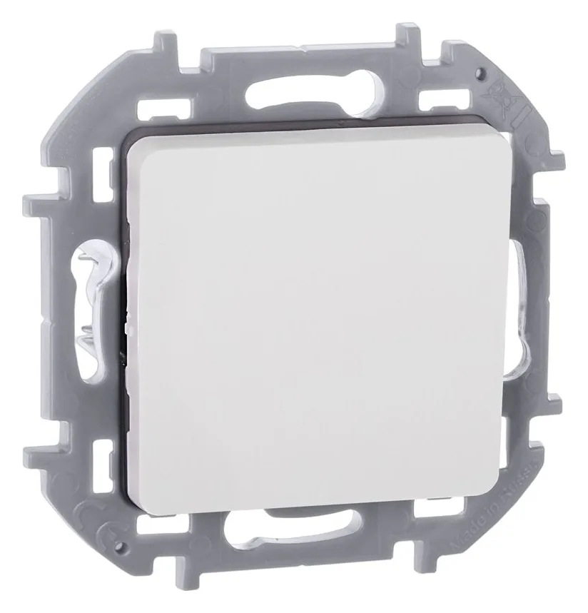 Переключатель 1-кл. Inspiria 10А IP20 250В 10AX механизм бел. IEK 673650