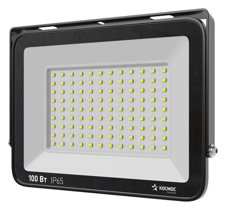 Прожектор светодиодный PREMIUM 100Вт 6500К 10000лм IP65 КОСМОС KOS_PR_LED_100