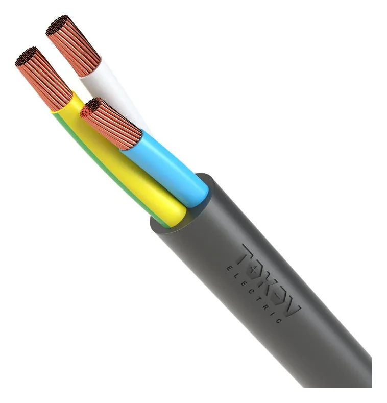 Кабель TOKOV ELECTRIC КГтп-ХЛ 3х2.5 (N PE) 380/660-3 (м) 00-00027186