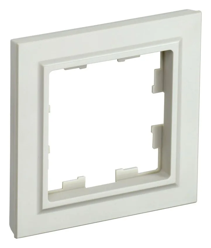 Рамка 1-м BRITE РУ-1-БрКр беж. IEK BR-M12-K10