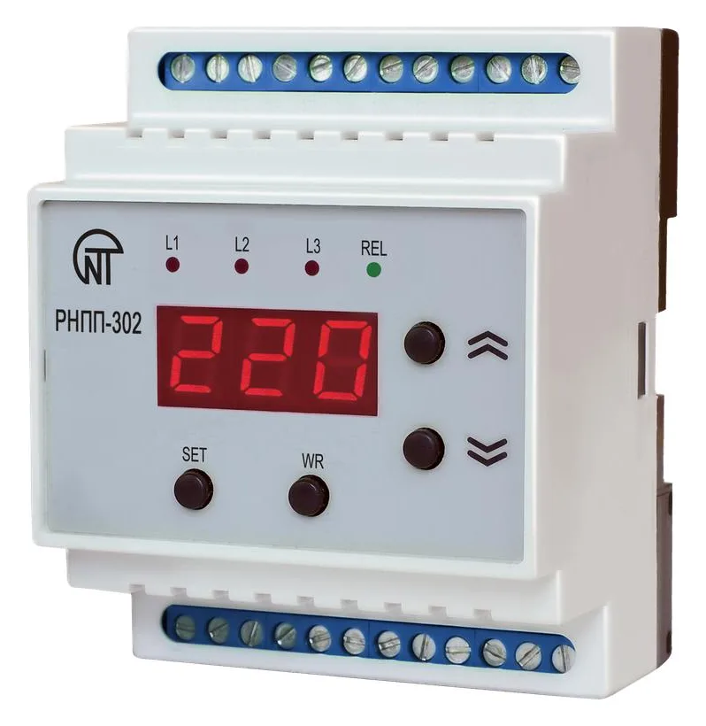 Реле напряжения РНПП-302 3ф НовАтек-Электро 3425600302