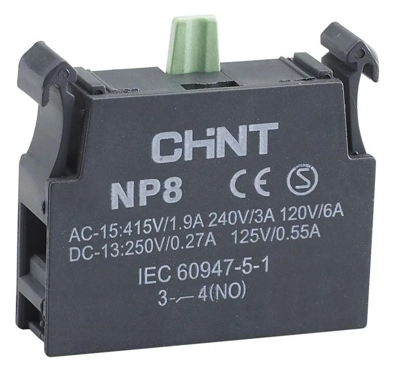 Блок контактный 1НО для NP8 (R) CHINT 669998