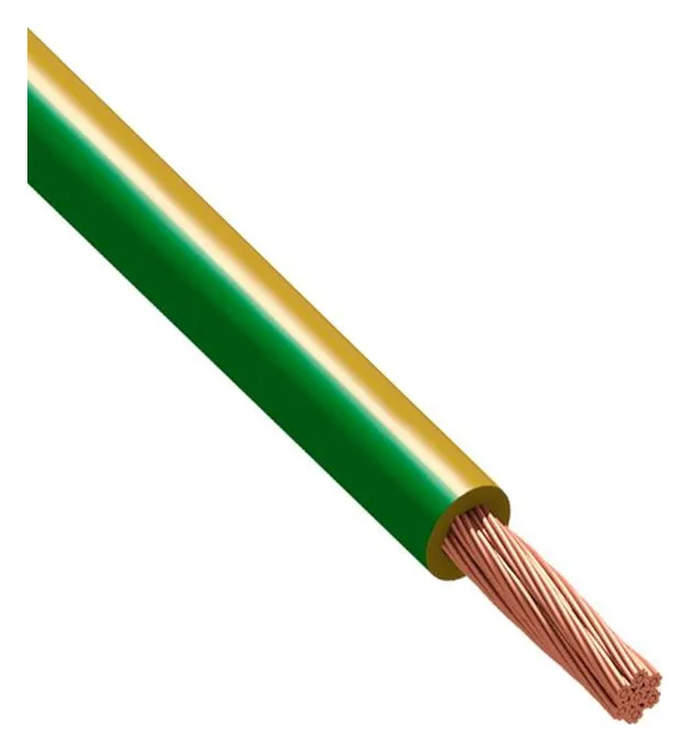 Провод Русский Свет ПуГВнг(А)-LS 1х2.5 450/750В Ж/З (бухта) (м) 977