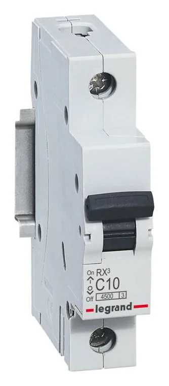 Выключатель автоматический модульный 1п C 50А 4.5кА RX3 ИЭК Leg 419669