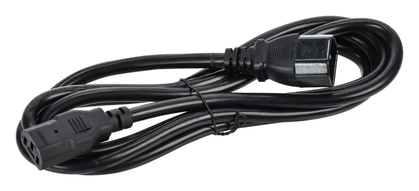 Кабель электропит. PDU 3х1.5 2м с разъемами С13-C14 ITK PC-C13C14-2M