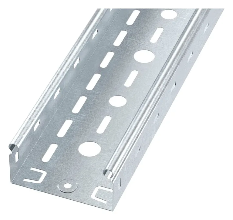 Лоток листовой перфорированный 100х50 L3000 сталь 0.6мм S3 DKC SPL3510