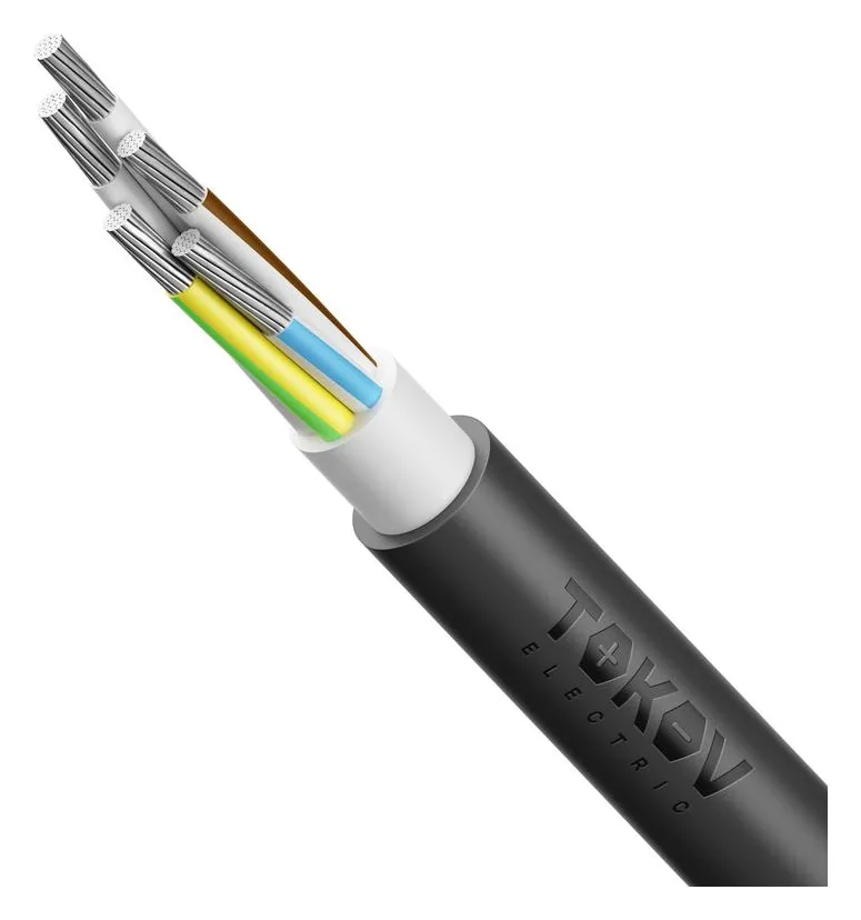 Кабель TOKOV ELECTRIC АВВГнг(А)-LS 5х50 МК (N PE) 0.66кВ (м) 00-00072436