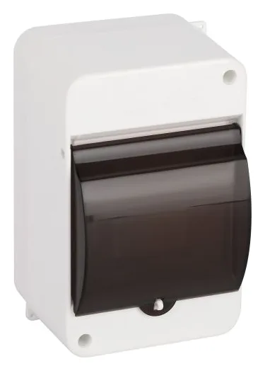 Корпус навесной SIMPLE КМПн 1/4 IP30 пластик.; прозр. крышка; бел. kmpn1.4t Эра Б0069239