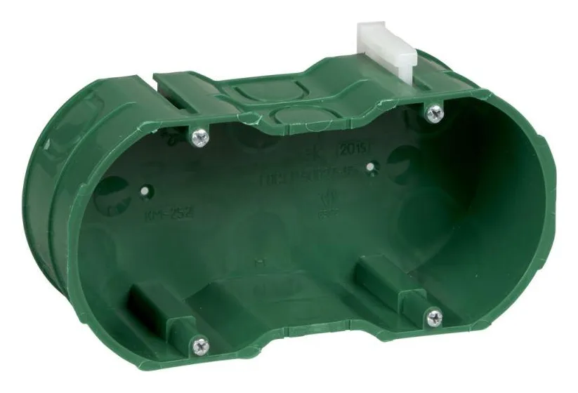 Коробка установочная 2-м СП SE KM-252