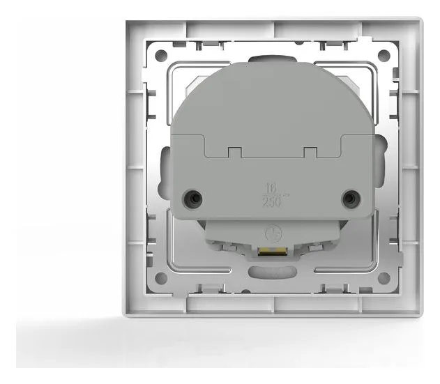 Розетка 1-м СП Pixel IP20 с заземл. с 2-мя заряд. устр. USB тип A+C механизм алюм. TOKOV ELECTRIC TKE-PX-R1U2AC-C03