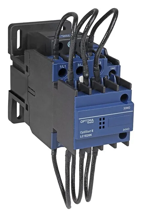 Контактор OptiStart E LC1E20K M5 220В AC 2НО+1НЗ КЭАЗ 385283