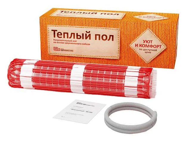 Комплект "Теплый пол" (мат) WSM 580Вт/3.85кв.м Warmstad 100035657400