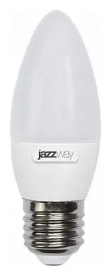 Лампа светодиодная PLED-SP 9Вт C37 свеча 5000К холод. бел. E27 820лм 230В JazzWay 5001954A