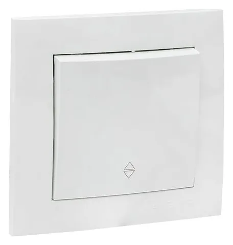 Переключатель проходной 1-кл. СП Валенсия 10А IP20 бел. PROxima EKF EWV10-025-10