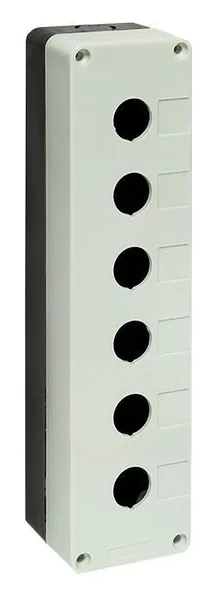 Корпус КП106 6 кнопок бел. EKF cpb-106-w