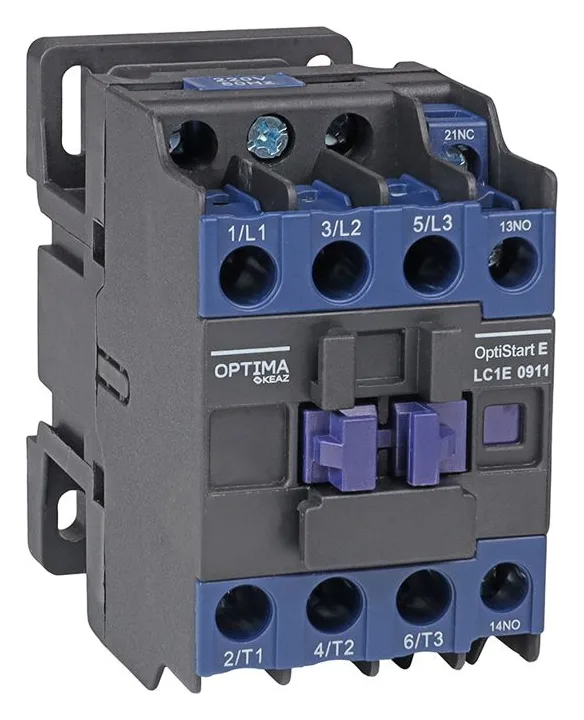 Контактор OptiStart E LC1E09M5 9A 220В AC 1НО+1НЗ КЭАЗ 367513