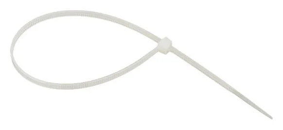 Хомут кабельный 3.6х250 нейл. бел. (уп.100шт) EKF plc-c-3.6x250
