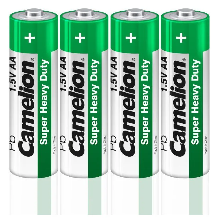 Элемент питания солевой AA/R6 1.5В R6P-SP4G SR-4 (уп.4шт) Camelion 1660