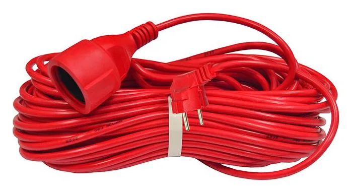 Удлинитель-шнур 1х30м с заземл. 16А IP20 3.5кВт ПВС 3х1.5 DOMTOK 2498