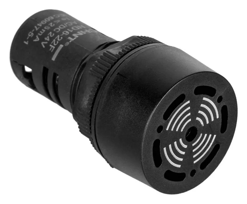Сигнализатор звуковой ND16-22L d22мм черн. AC 220В (R) CHINT 593483