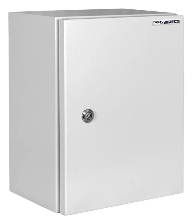 Корпус ЩМП-1 400х310х220 IP54 с монтажн. панелью метал. PRIZMA TOKOV ELECTRIC TKE-PZ-MPB54-1