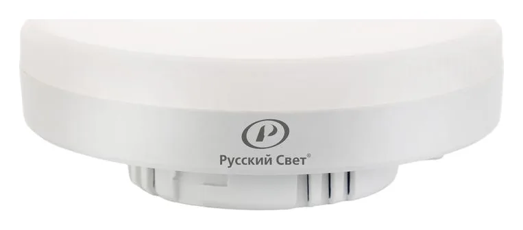 Лампа светодиодная RS LED GX53 8W 220-240V 8Вт таблетка 3000К GX53 730лм 220-240В Ra90 Русский Свет 20011345138