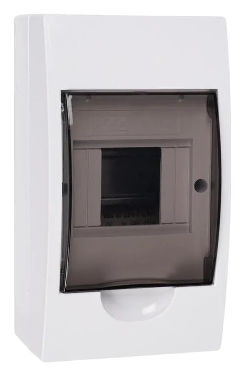 Бокс модульный накладной PDB/W 1004 WH (ЩРН-П- 4) IP41 пластик. JazzWay 5071643