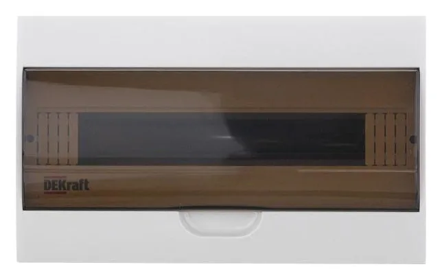 Корпус навесной ЩРН-П-18 18мод. IP41 пластик. DEKraft 31012DEK