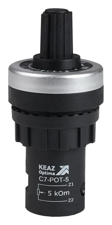 Потенциометр OptiSignal Compact D22 С7-POT-5 5кОм XB4BD912R5K КЭАЗ 362215