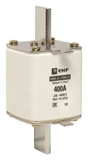Вставка плавкая ППН-37 400/400А габарит 2 PROxima EKF fus-37/400
