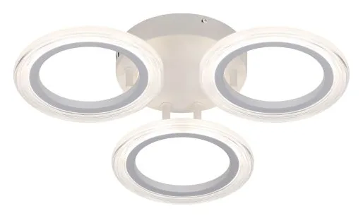 Светильник светодиодный Ring CLL-1-39 WH 39Вт 4000К 450х450х80 бел. Эра Б0069742