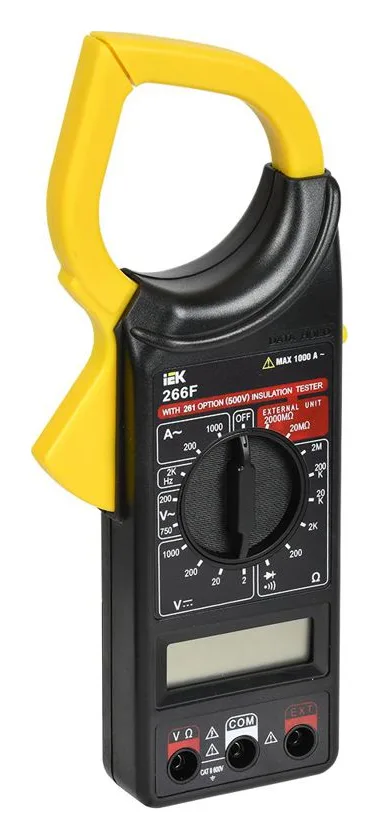 Клещи токоизмерительные Expert 266F IEK TCM-1F-266