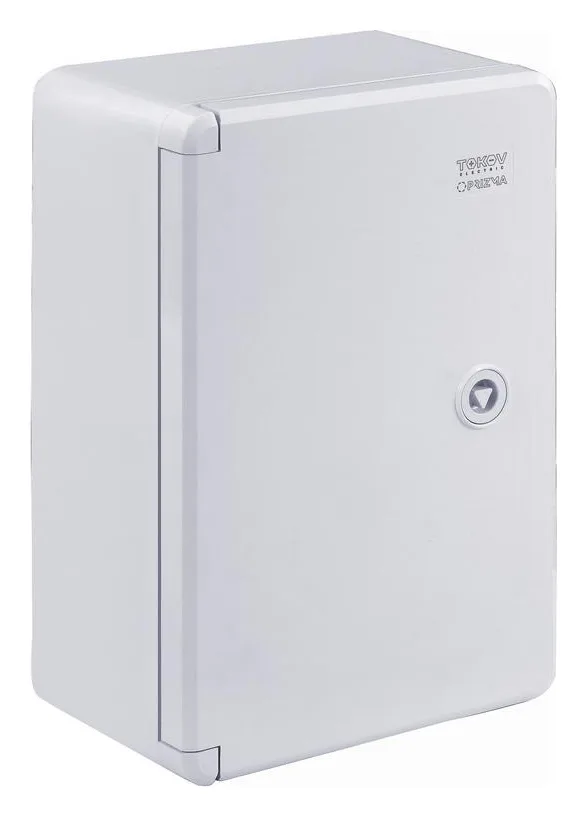 Корпус ударопрочный ЩМПп 240х180х120 IK10 IP65 АБС пластик PRIZMA TOKOV ELECTRIC TKE-PZ-PB00-IK10-IP65