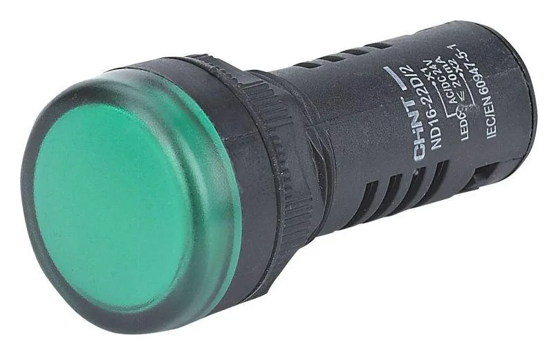 Индикатор помехозащищенный ND16-22D/4K2 зел. AC 230В (R) CHINT 146694