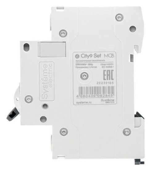 Выключатель автоматический модульный 1п B 40А 4.5кА City9 Set 230В SE C9F14140