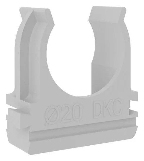Держатель для труб (клипса) d20мм с защелкой DKC 51020