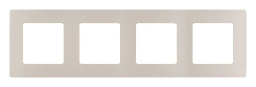 Рамка 4-м СП Etika IP20 сл. кость IEK 672514