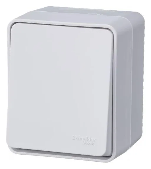 Переключатель проходной 1-кл. ОП AtlasDesign PROFI IP54 10AX бел. SE ATN540161