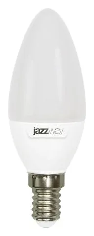 Лампа светодиодная PLED-SP 9Вт C37 свеча 3000К тепл. бел. E14 820лм 230В JazzWay 2859457A