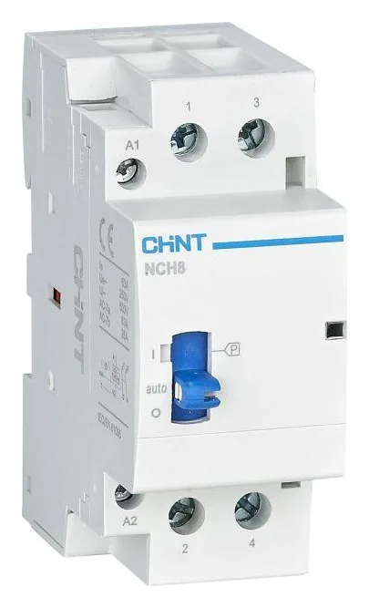 Контактор модульный NCH8-63M/11 AC 220-240В 50/60Гц ручное управление (R) CHINT 257448