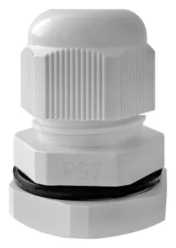 Ввод кабельный (сальник) PG-7 IP68 сер. TOKOV ELECTRIC TKE-PG-7-G