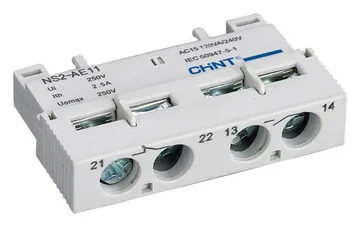 Контакт дополнительный поперечный NS2-AE11 (R) CHINT 495968