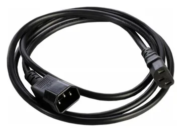 Шнур питания R-10-Cord-C13-C14-3 C13-С14 проводник. 3х1кв.мм 3м 220В 10А черн. Rem 892858
