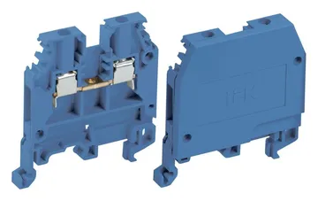Зажим наборный ЗНИ-2.5кв.мм (JXB24А) син. IEK YZN10-002-K07