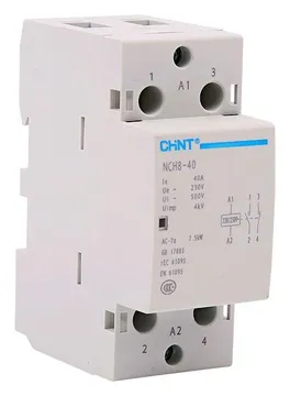 Контактор модульный NCH8-40/11 40А 1НЗ+1НО AC 220/230В 50Гц (R) CHINT 256083