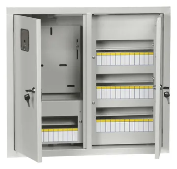 Корпус ЩУРв-3/48 TITAN 550х610х165мм IP31 метал. IEK MKM35-V-48-31-ZO