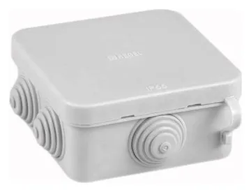 Коробка распределительная ОП 85х85х40мм IP55 HEGEL КР2603