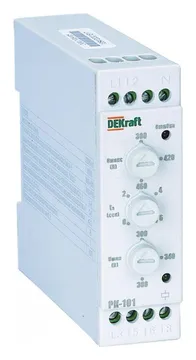 Реле контроля фаз РК-101 380В тип 02 DEKraft 23301DEK