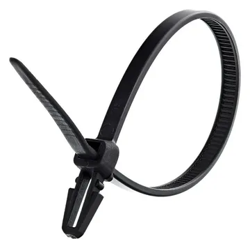 Хомут кабельный нейлоновый с анкером черн. 4.8х200 (уп.100шт) TOKOV ELECTRIC TKE-HNB-4.8-200-B/100