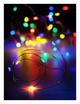 Гирлянда DC-G05-20MS2 20LED RGB 2xCR2032и(в компл.) (уп.2шт) ФАZА 5047990
